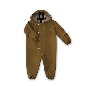 Fairechild waterproof rain onesie - Size 1/2 - Bark Colourway